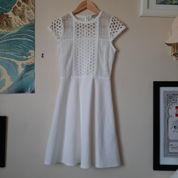 White H&M Summer Dress - Picture 1 of 3